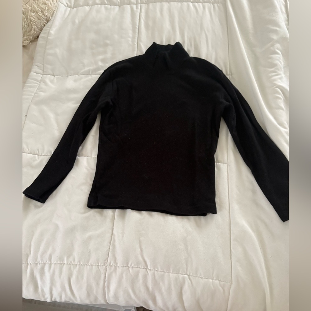 Black Turtleneck Sweater